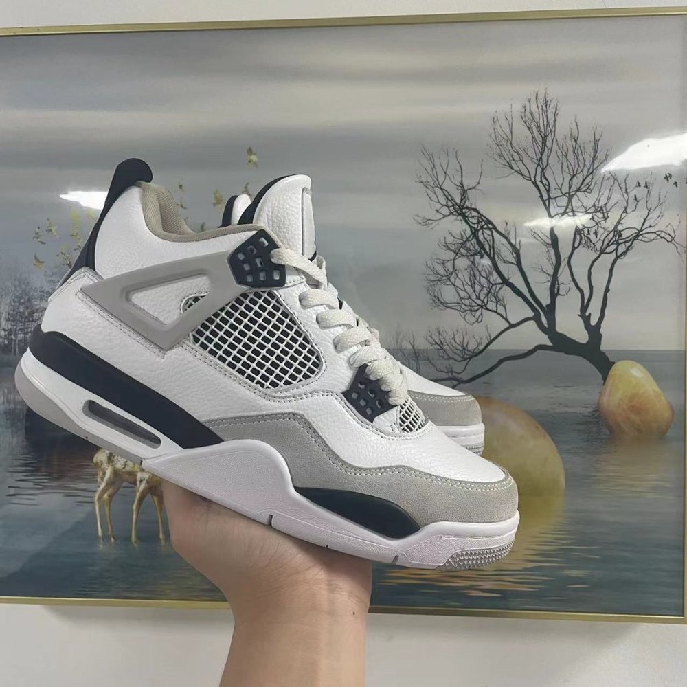 ⭐️Jordan Air Jordan 4 retro "military black” - Picture 3 of 6